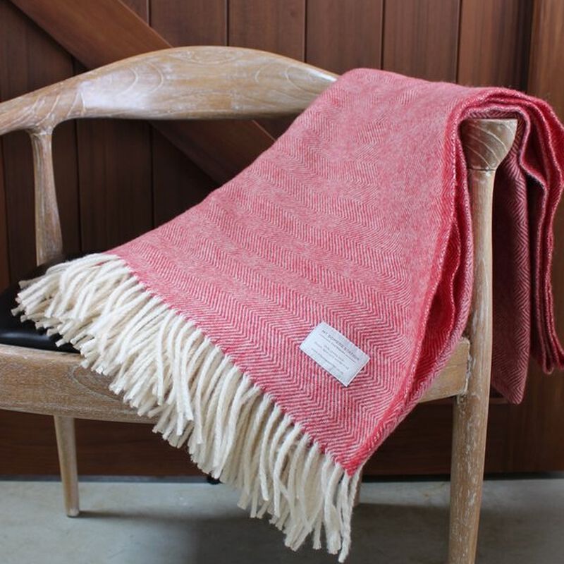 Mt Somers Station Lambs Wool Throw 150x180cm image number 13